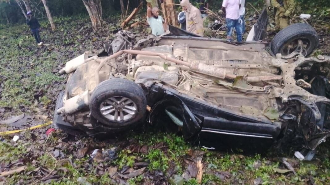 Accidente en la Autopista del Nordeste deja un herido en Monte Plata
